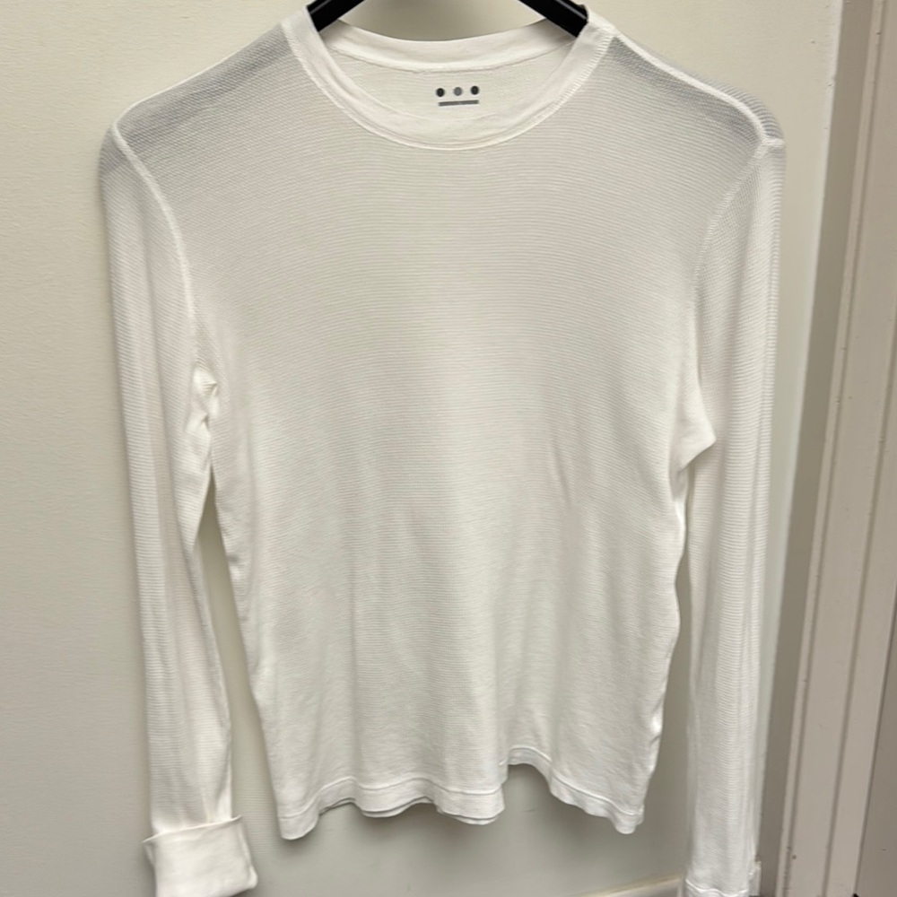 Vintage White 3dots LUXE men’s Long Sleeve Shirt slim fits M/L